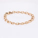 Bracelet Curb bracelet rose gold 58 Facettes CVBR65