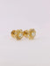 Boucles d'oreilles Boucles d'oreilles fleur or jaune diamants 58 Facettes J539