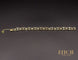 Bracelet Bracelet 1950 or jaune, platine, diamants 58 Facettes A8919