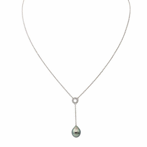 Collier Collier Or blanc Diamant 58 Facettes 3079917CN