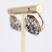 Earrings Antique rose cut diamond sleeper earrings 58 Facettes 24-019