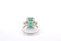 Bague 53 Bague émeraude de 5,84cts et diamants 58 Facettes 27217-27357-27248-27249