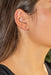 Boucles d'oreilles Boucles d'oreilles Puces Or blanc Diamant 58 Facettes 3547206CN