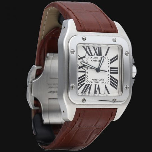 Montre Cartier Montre Santos 100 Xl 58 Facettes MT41522