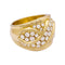Bague 54 Bague pavage or jaune, diamants. 58 Facettes 33884