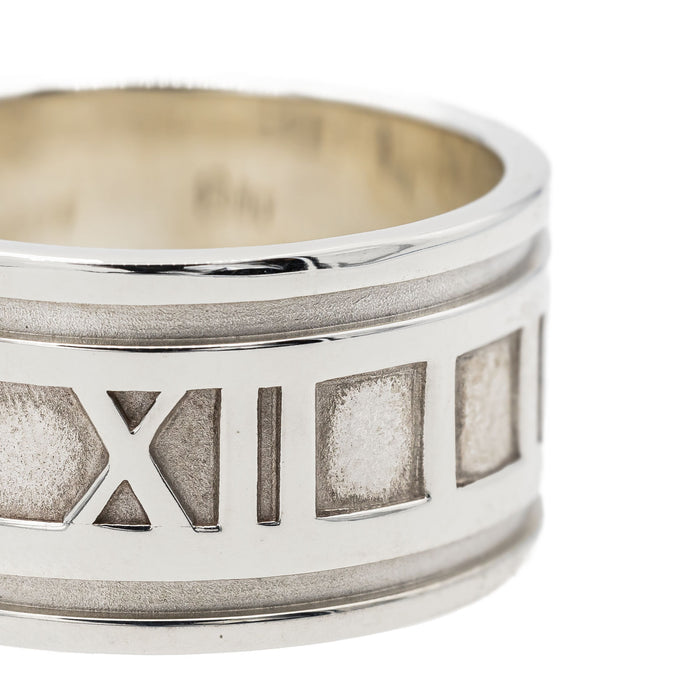 Tiffany & Co Bague Atlas Argent