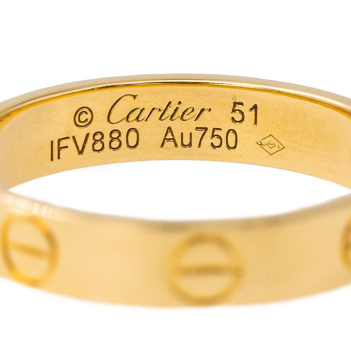 Cartier Bague Alliance Love Or jaune