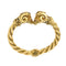 Bracelet ILIAS - LALAOUNIS - Bracelet"Béliers" en or jaune 18K 58 Facettes SQU3595