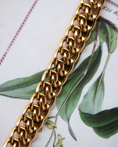 Bracelet Bracelet Maille Américaine Or Rose 58 Facettes A11570