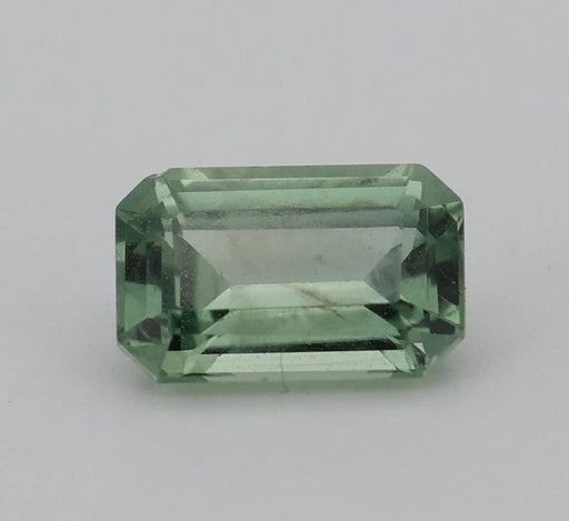 Gemstone Saphir vert 1.07cts chauffé certifié ALGT 58 Facettes 453
