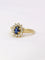 Bague 50 Bague marguerite saphir diamants 58 Facettes J400