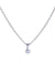 Collier collier or blanc diamant solitaire 58 Facettes 092941