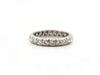 Bague 51 bague alliance americaine 22 diamants 1.5ct or blanc 58 Facettes 260512