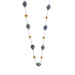 Collier Collier avec perles et quartz citrine 58 Facettes 25940