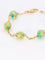 Collier Bracelet chaine or jaune perles de Murano 58 Facettes 1CA0000004/1