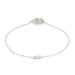 Bracelet Dinh Van Bracelet Double coeur Or blanc Diamant 58 Facettes 3808685RV