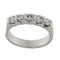 Bague en or blanc avec diamants de 0,92 ct