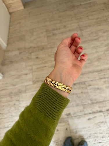 Bracelet Van Cleef & Arpels - Bracelet vintage en or jaune 58 Facettes