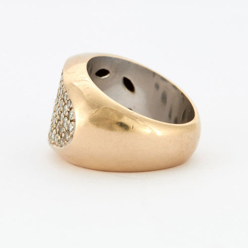 Bague 59 Bague Bandeau Or et Diamants 58 Facettes 4567