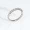 48 Tiffany & Co - c2012 Platinum Forever Diamond Ring 58 Facettes G14223