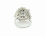 Bague Bague avec diamants et saphir central 58 Facettes