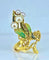 Bague 51 Bague en or jaune, émail, perles, époque Art Nouveau 58 Facettes AB422