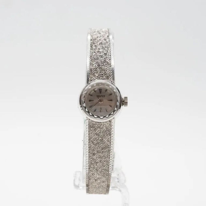 Montre Montre Cosmos Femme Or Blanc 58 Facettes