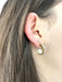 Boucles d'oreilles Boucles d'oreilles en or avec perles et diamants signées par JKa 58 Facettes