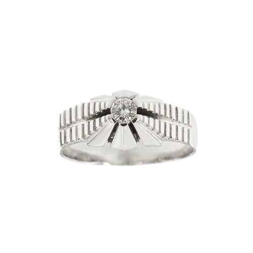 Bague Bague solitaire avec diamant 0,20 ct 58 Facettes 33986