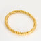 Bracelet Bracelet torsadé en or jaune 58 Facettes POI0082