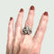 Bague 61.5 Bague Rétro Diamants 58 Facettes Q905A