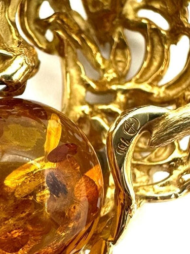 Collier GILBERT ALBERT - Collier or jaune, billes interchangeables et diamants 58 Facettes