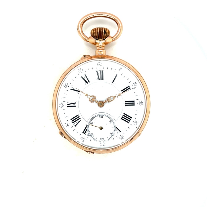 Montre Antique Gold Lépine Pocket Watch 58 Facettes