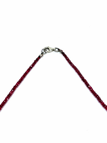 Collier collier en rubis 58 Facettes