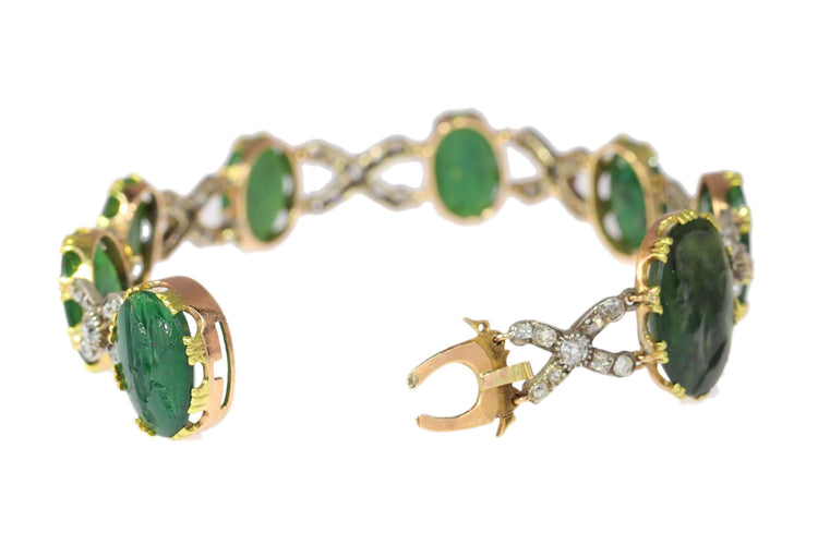 Montre L'art de la taille-douce : se connecter à l'élégance romaine 58 Facettes 17010-0246