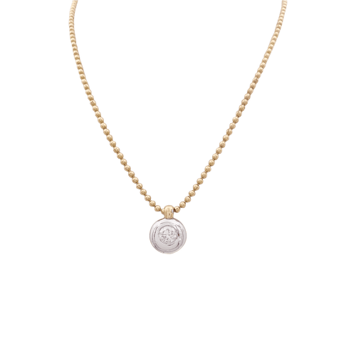 Collier Collier deux ors, diamant. 58 Facettes 34504