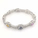 Bracelet Bracelet or diamants et saphirs 58 Facettes