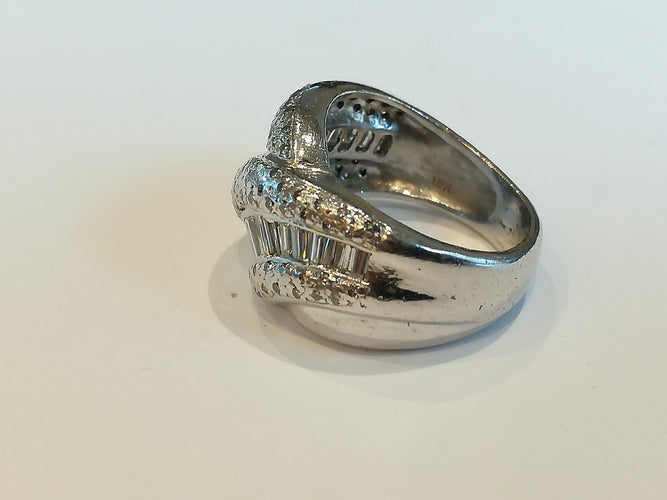 Bague 52 Bague Jonc Diamants 58 Facettes