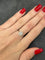 Bague 53 Solitaire bague or blanc et diamants 0,59 ct 58 Facettes 00000801