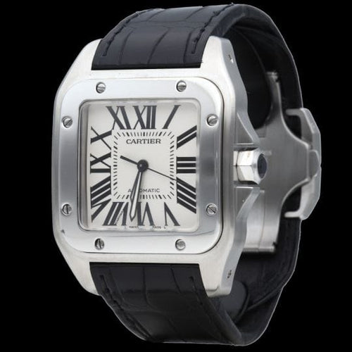 Montre Cartier Montre Santos 100 Xl 58 Facettes MT42896