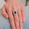 Bague 53.5 Bague Pompadour Saphir Art-Déco 58 Facettes