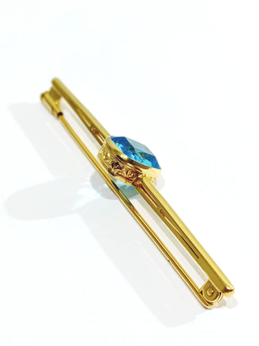 Broche Broche en or et pierre synthétique 58 Facettes