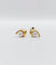 Boucles d'oreilles Puces d'oreilles vintage or jaune perles de cultures 58 Facettes A03213