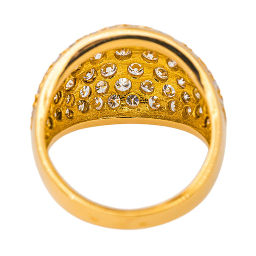 Bague 55 Bague  Cocktail  Or jaune Diamant 58 Facettes 4410633CN