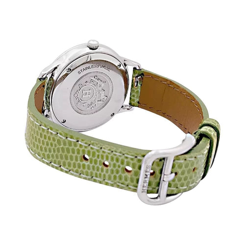 Montre Montre Hermès, "Slim", acier. 58 Facettes 34127