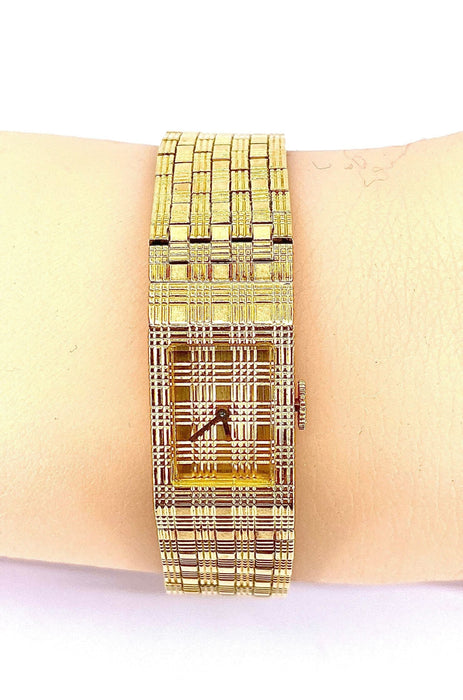 Montre BOUCHERON - montre bracelet en or jaune 58 Facettes AB404