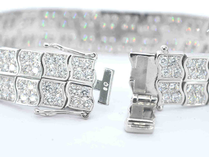 Bracelet Piaget - Bracelet en or 18k avec diamants taille brillant 10,06 ct 58 Facettes 3139