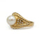 Bague 51.5 Bague - Or jaune, perle et diamants 58 Facettes 1216
