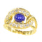 Bague 47 Bague de luxe vintage CARTIER avec saphir et diamants 58 Facettes 17342-0256