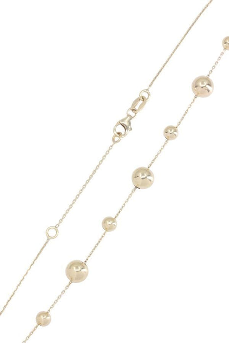 Collier collier boules or jaune 58 Facettes 090511